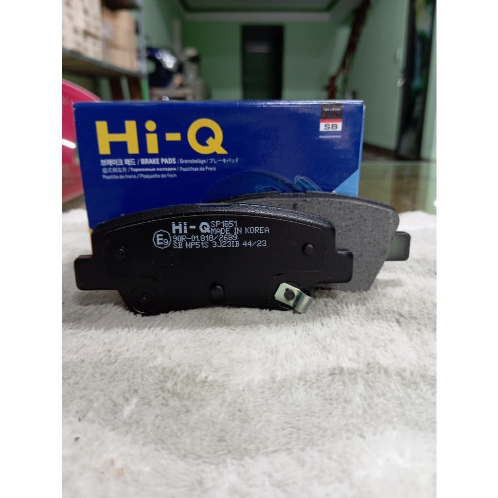Má phanh sau Hi-Q phù hợp KHÔNG GÀI Accent 2011-, Elantra/ Avante 2011-,I10 2016-,K3 2012-,...( HI-Q chính hãng) - ảnh 4
