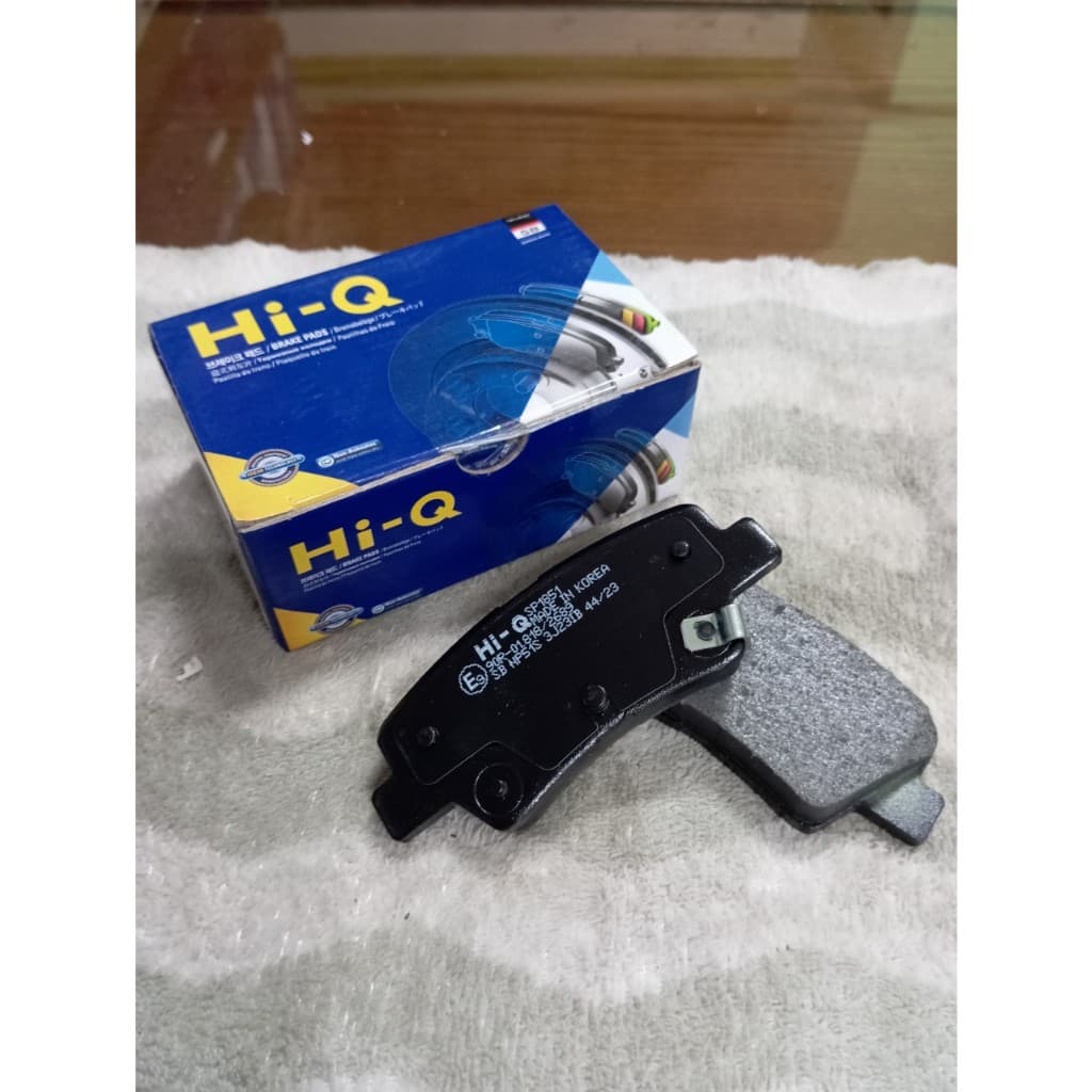 Má phanh sau Hi-Q phù hợp KHÔNG GÀI Accent 2011-, Elantra/ Avante 2011-,I10 2016-,K3 2012-,...( HI-Q chính hãng) - ảnh 6