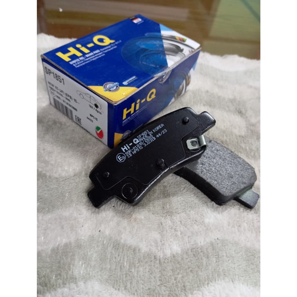 Má phanh sau Hi-Q phù hợp KHÔNG GÀI Accent 2011-, Elantra/ Avante 2011-,I10 2016-,K3 2012-,...( HI-Q chính hãng) - ảnh 9