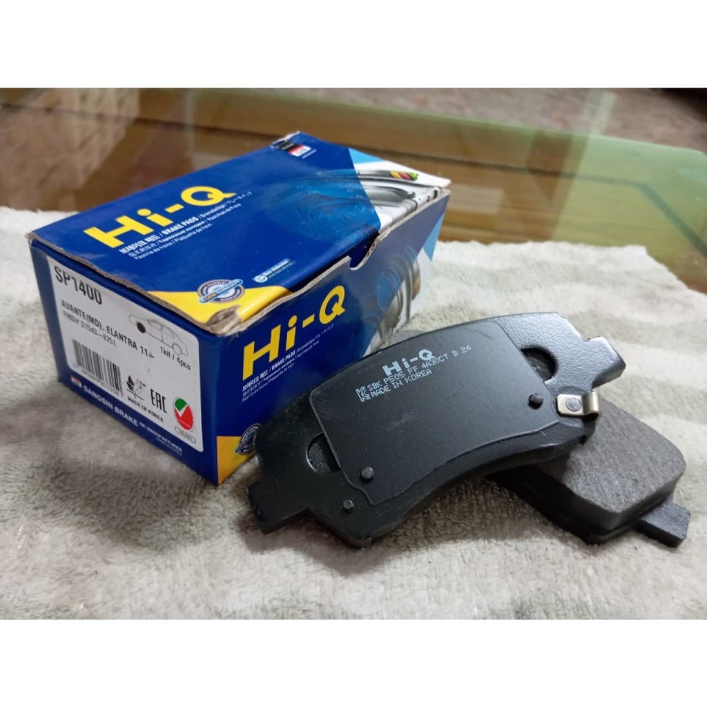Má phanh trước Hi-Q phù hợp  Accent 2011-2023,  K3 2012-, Soluto 2018...( HI-Q chính hãng) - ảnh 5