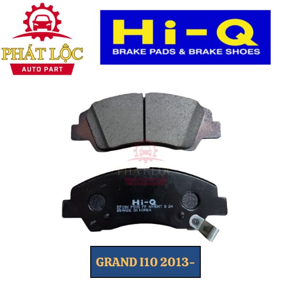 Má phanh trước Hi-Q phù hợp Grand i10 2013-2022 ( Hi-Q chính hãng) - ảnh 3