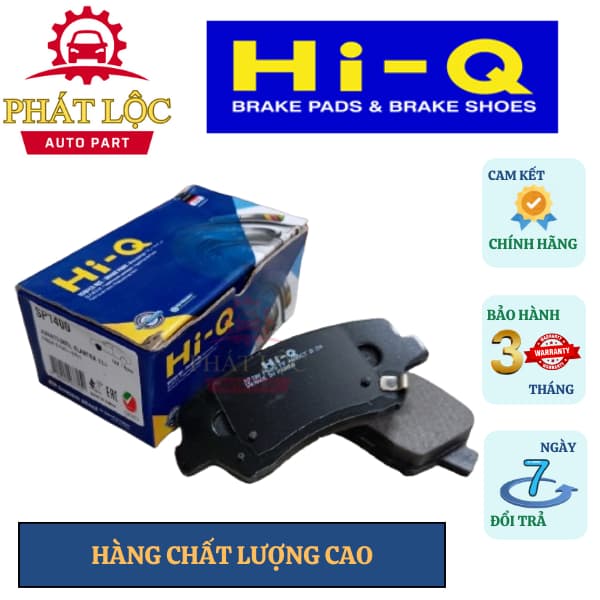 Má phanh trước Hi-Q phù hợp  Accent 2011-2023,  K3 2012-, Soluto 2018...( HI-Q chính hãng) - ảnh 2