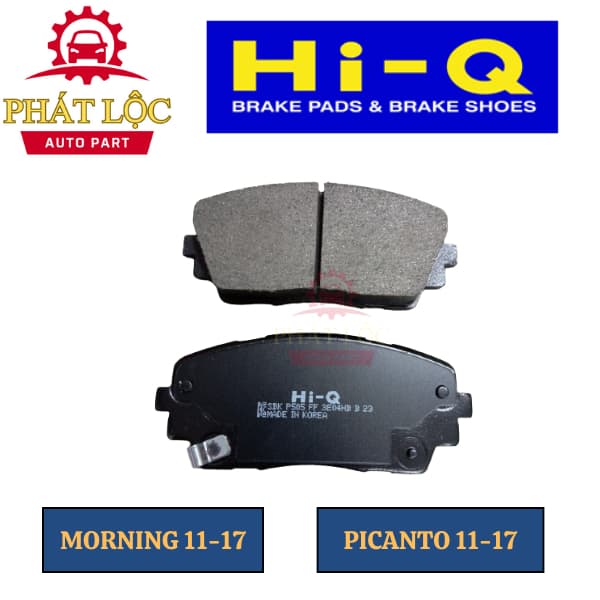 Má phanh trước Hi-Q phù hợp Morning 2011-2017, Picanto 2011-2017 ( HI-Q chính hãng) - ảnh 3