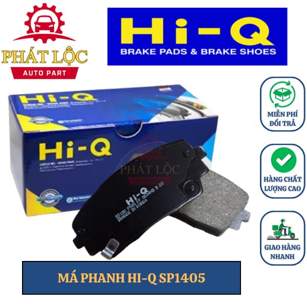 Má phanh trước Hi-Q phù hợp Morning 2011-2017, Picanto 2011-2017 ( HI-Q chính hãng)