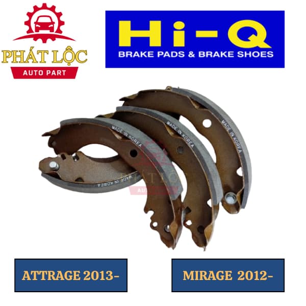 Guốc phanh sau Hi-Q phù hợp với Attrage 2013-, Mirage 2012-, Lancer 2007-2017, G11Z,C11,SC11 ( Hi-Q chính hãng) - ảnh 3