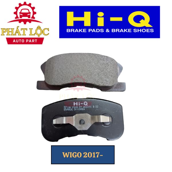 Má phanh trước Hi-Q phù hợp Wigo 2017- ( Hi-Q chính hãng) - ảnh 3