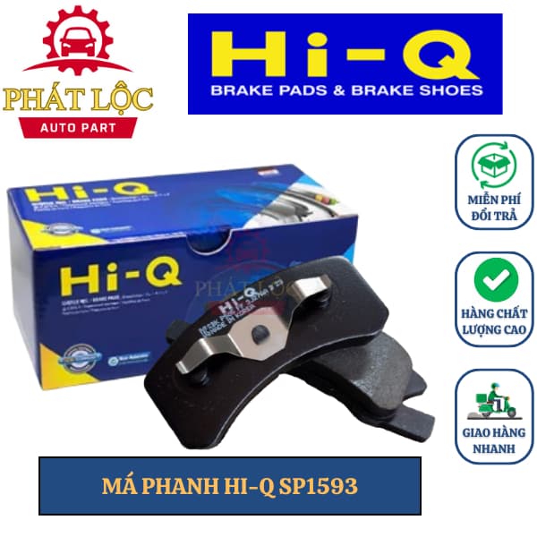 Má phanh trước Hi-Q phù hợp Attrage 2013-2022, Mirage 2012-2022 ( Hi-Q chính hãng)