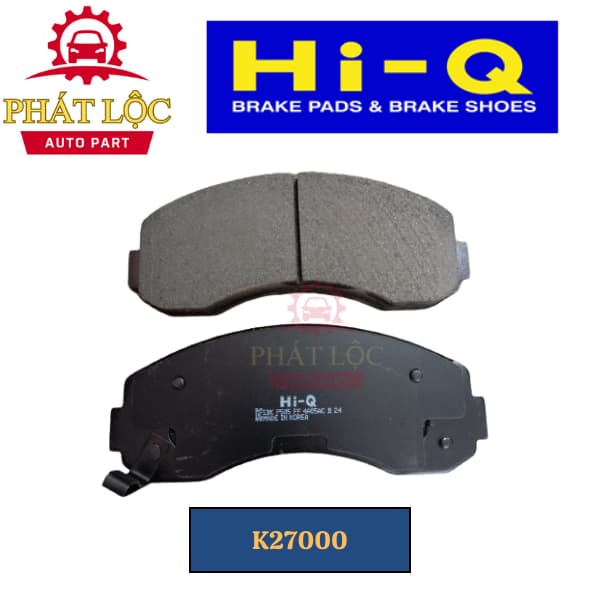 Má phanh trước Hi-Q phù hợp xe tải K2700 ( Hi-Q chính hãng) - ảnh 3