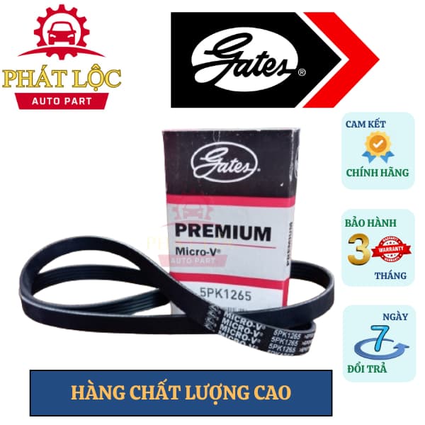 Dây curoa tổng  xe Xpander ( Gates xịn chính hãng) - ảnh 2