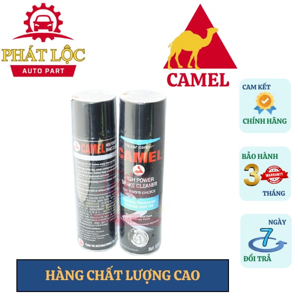 Chai xịt vệ sinh má phanh Camel - ảnh 2