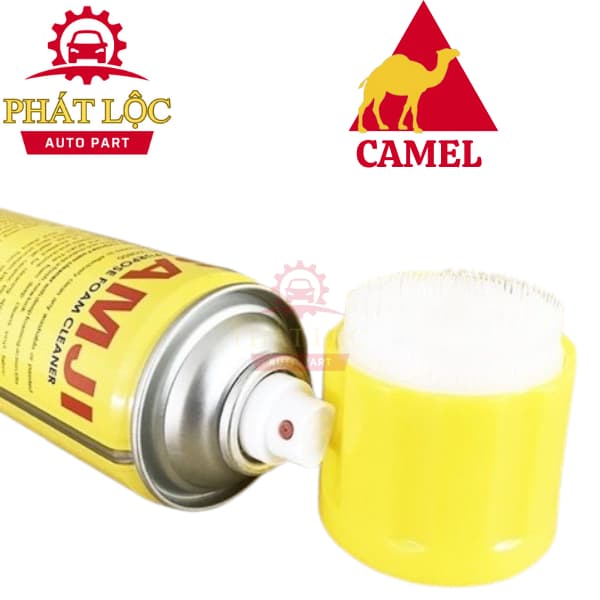 Xịt bọt vệ sinh nội thất ô tô Camel, Dyramid - ảnh 3