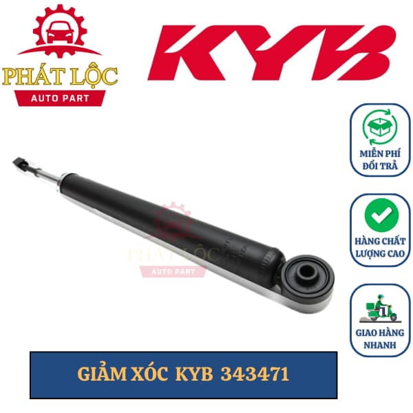 [ Giá 1 đôi] Phuộc nhún sau, giảm xóc sau KYB phù hợp với Vios 2008-2013 ( KYB chính hãng 100%)