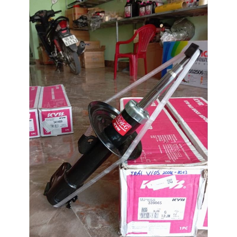 [GIÁ 1 CẶP] Phuộc Trước, Giảm Xóc Trước KYB phù hợp với Vios 2007-2013 (KYB chính hãng 100%) - ảnh 6
