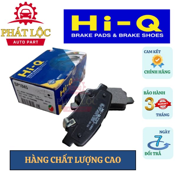Má phanh sau CÓ GÀI Hi-Q phù hợp Accent 2011-, Elantra/ Avante 2011-,I10 2016-, Seltos 2019-,K3 2012-,...( HI-Q chí - ảnh 2