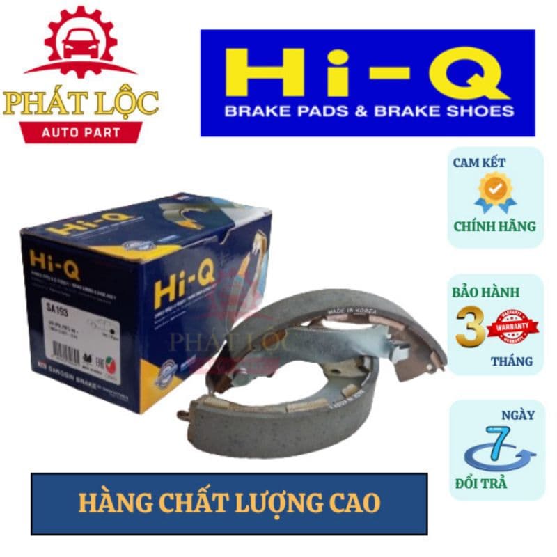 Guốc phanh sau Hi-Q phù hợp Grand I10 2013-2023, Accent, Elantra ,Avante,Soluto, I20,Rio ( Hi-Q chính hãng) - ảnh 2