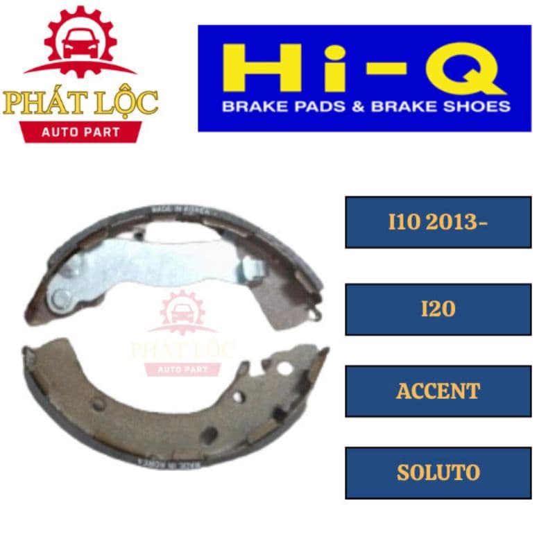 Guốc phanh sau Hi-Q phù hợp Grand I10 2013-2023, Accent, Elantra ,Avante,Soluto, I20,Rio ( Hi-Q chính hãng) - ảnh 3