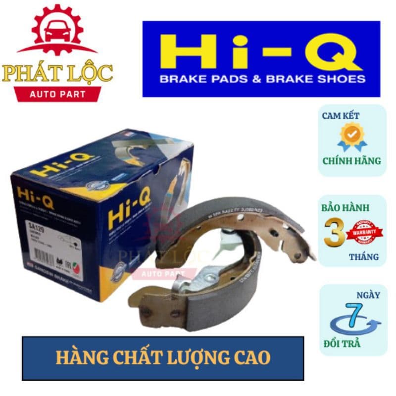 Guốc phanh sau Hi-Q phù hợp Vinfast Fadil, Spark 2010-2022, Matiz 2010-2015,GentraHB 2005-2010, Aveo 2002-2011 - ảnh 2