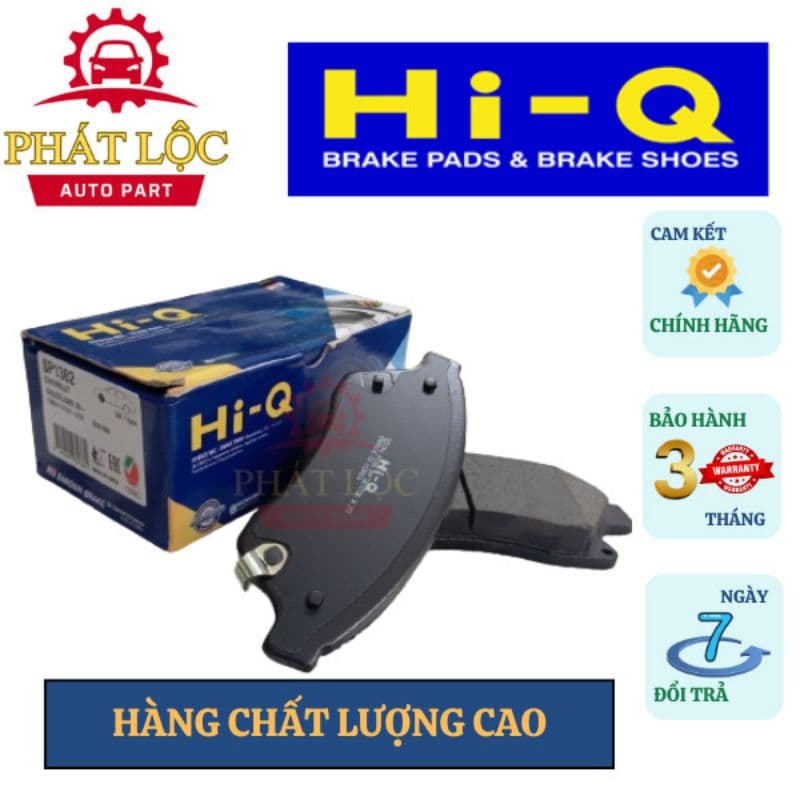 Má phanh trước Hi-Q phù hợp với Chevrolet Cruze 2008-2018, Lacetti 2008-2016, Orlando 2011-2018 ( Hi-Q chính hãng) - ảnh 2