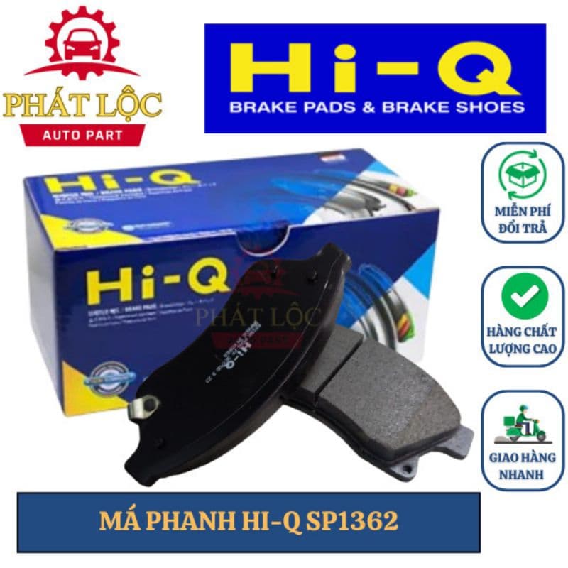 Má phanh trước Hi-Q phù hợp với Chevrolet Cruze 2008-2018, Lacetti 2008-2016, Orlando 2011-2018 ( Hi-Q chính hãng)