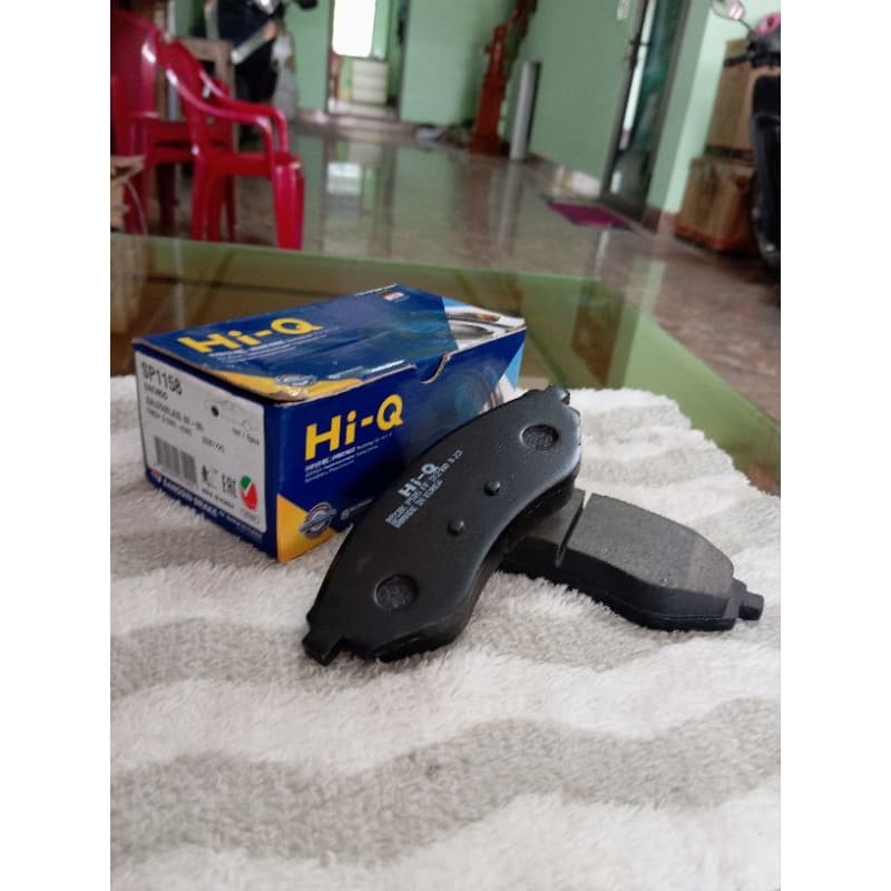 Má phanh  trước Hi-Q phù hợp Spark 1.0 2010-2016, Matiz3 2010-2015, Aveo 2005-2011, Gentra 2005-2011( Hi-Q chính hãng) - ảnh 4
