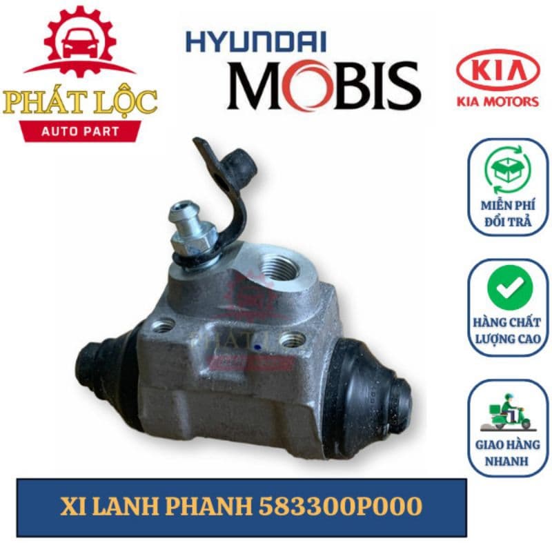 Xi lanh phanh sau Grand I10 2014-2022,I20, Verna( Mobis chính hãng)