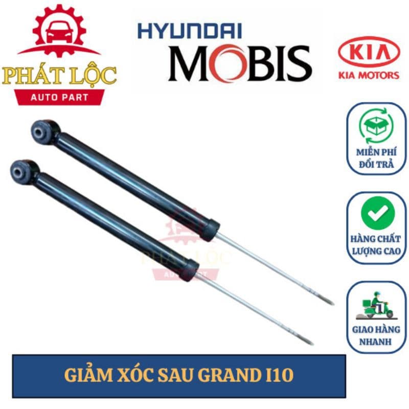 [ Giá 1 cặp] Giảm xóc sau Grand I10 2014-2022 ( Mobis chính hãng)