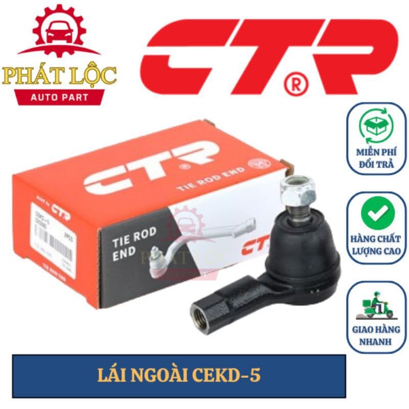 Rotuyn lái ngoài CTR phù hợp với Matiz 1,2,3 1998-2010, Spark M200 2008-2016, K200 ( CTR chính hãng)
