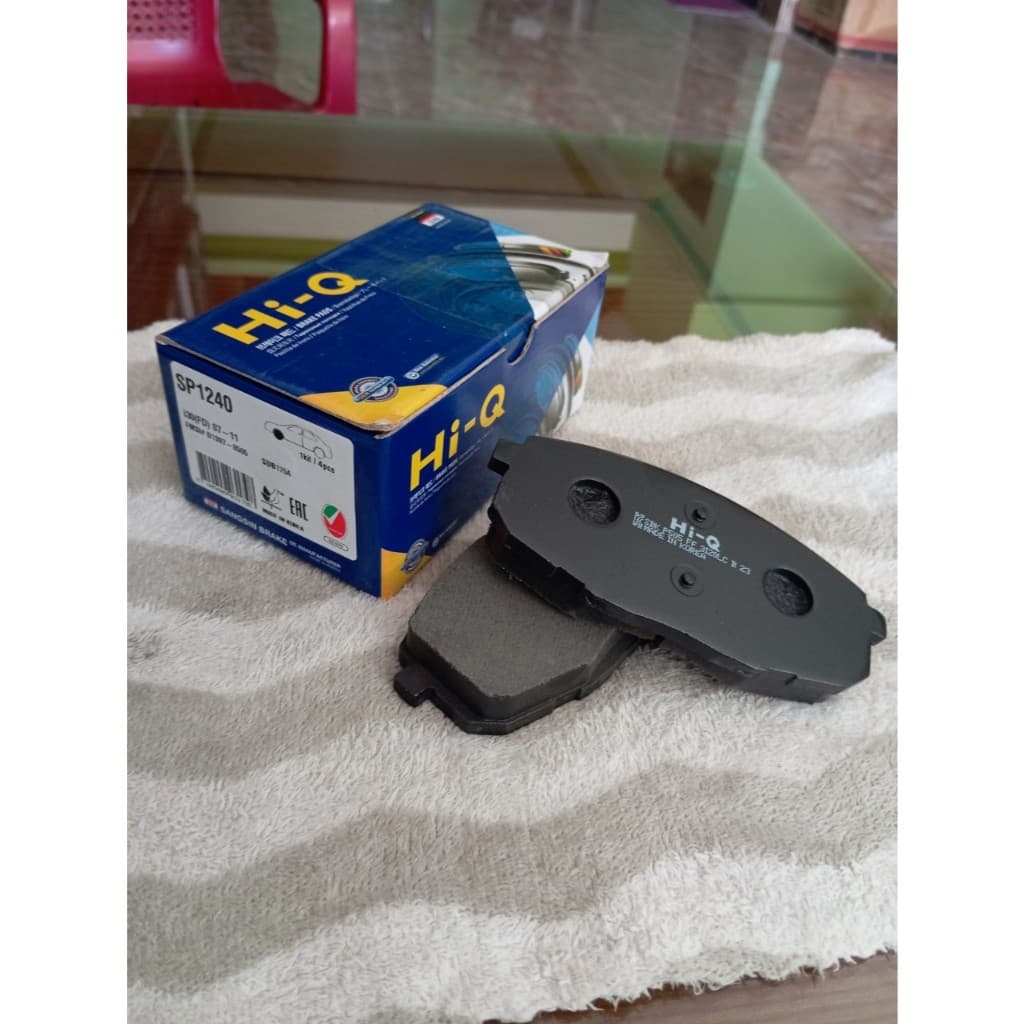 Má phanh trước Hi-Q phù hợp với  Cerato 2008+, Forte 2008-2013, K3 2018+...( HI-Q chính hãng) - ảnh 5
