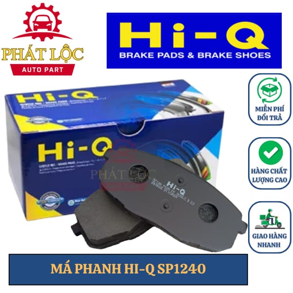 Má phanh trước Hi-Q phù hợp với  Cerato 2008+, Forte 2008-2013, K3 2018+...( HI-Q chính hãng)