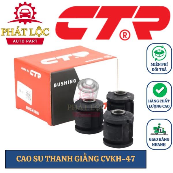 Cao su thanh giằng dọc sau CTR phù hợp với Accent 99-15, Lacetti 07-14, Verna 99-06, Nubira 03-11 ( CTR chính hãng)