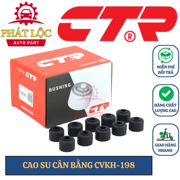 Cao su cân bằng sau CTR phù hợp với Accent , Sonata 98-06, Starex 01-07, Verna 99-06, Opirus 03-06 ( CTR chính hãng)