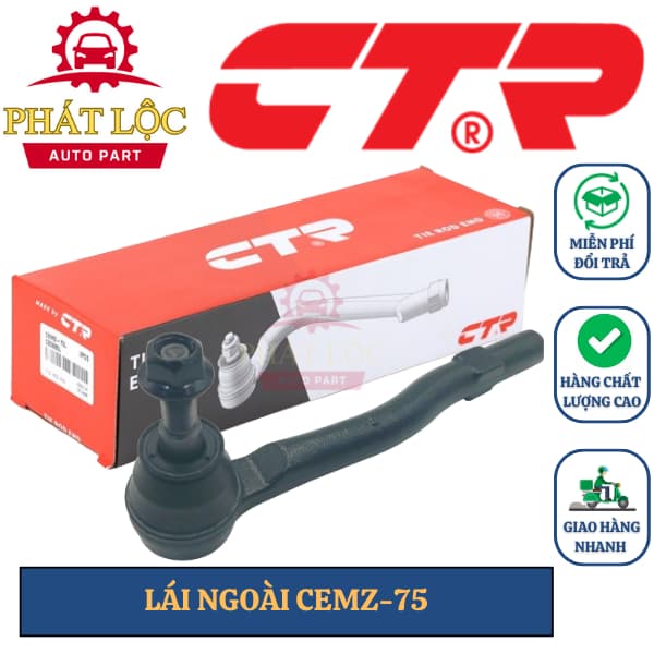 Rotuyn lái ngoài CTR phù hợp với Ranger 2WD  2012-2022, Everest 2015-2022, Mazda BT-50 2011-2020 ( CTR chính hãng)