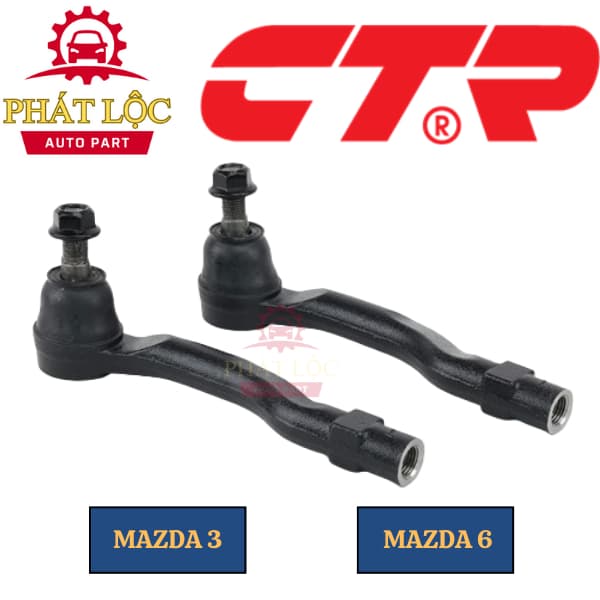 Rotuyn lái ngoài CTR phù hợp với Mazda 3 2014-2024, Mazda 6 2014-2024 (CTR chính hãng) - ảnh 3