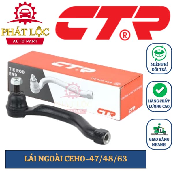 Rotuyn lái ngoài CTR phù hợp với Honda City 2008-2022, Jazz 2015-2022 ( CTR chính hãng)