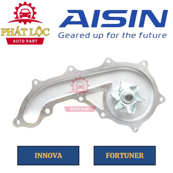 Bơm nước làm mát động cơ Aisin phù hợp với Innova, Fortuner, Hiace 2.7 05-22, Prado 03-17 ( Aisin chính hãng) - ảnh 3