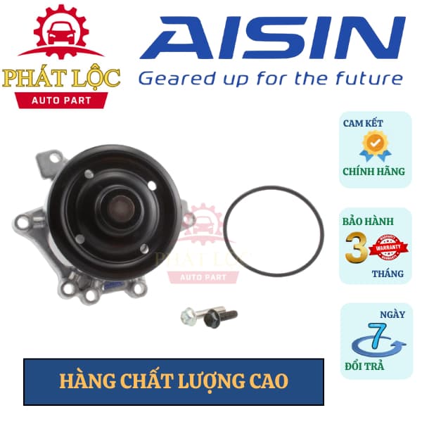 Bơm nước làm mát động cơ Aisin phù hợp với Altis 2001-2009 ( Aisin chính hãng) - ảnh 2
