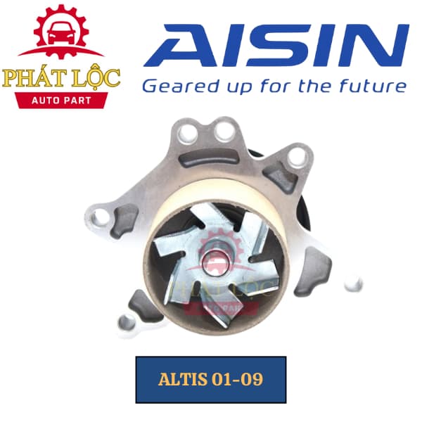 Bơm nước làm mát động cơ Aisin phù hợp với Altis 2001-2009 ( Aisin chính hãng) - ảnh 3