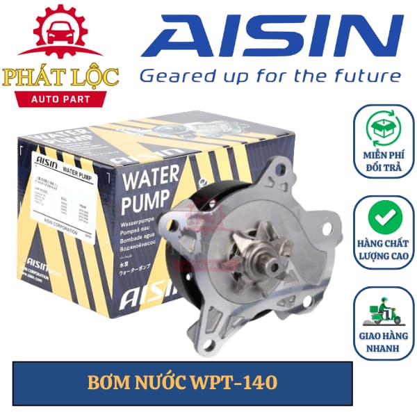 Bơm nước làm mát động cơ Aisin phù hợp với Altis 2010-2018 ( Aisin chính hãng)