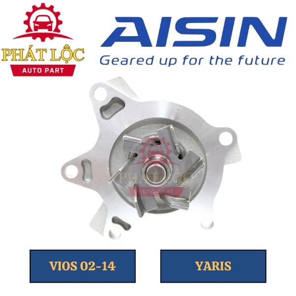 Bơm nước làm mát động cơ Aisin phù hợp với Vios 2002-2014, Yaris ( Aisin chính hãng) - ảnh 3