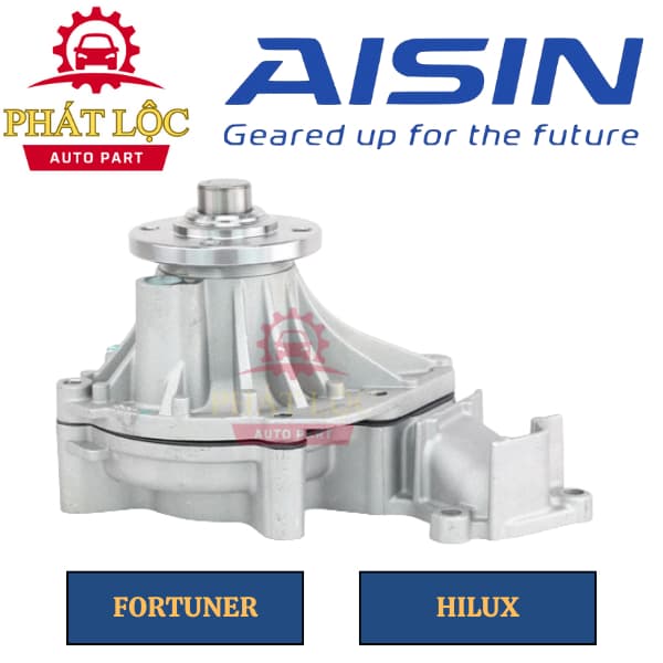Bơm nước làm mát động cơ máy dầu Aisin phù hợp với Fortuner 2004-2016, máy dầu Hilux 2004-2016 ( Aisin chính hãng) - ảnh 3