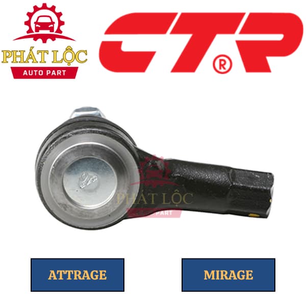 Rotuyn lái ngoài CTR phù hợp với Attrage 2013-2022, Mirage 2012-2022 ( CTR chính hãng) - ảnh 3