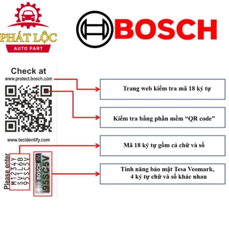 [ Giá 1 chiếc] Gạt mưa cao cấp Bosch AeroTwin móc phổ thông ( Bosch chính hãng 100% cõ mã QR kiểm tra) - ảnh 5