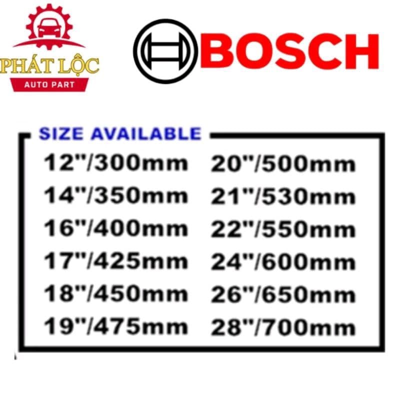 [ Giá 1 chiếc] Gạt mưa cao cấp chân đa năng BOSCH AEROTWIN PLUS  ( Bosch chính hãng 100% có mã QR kiểm tra) - ảnh 4