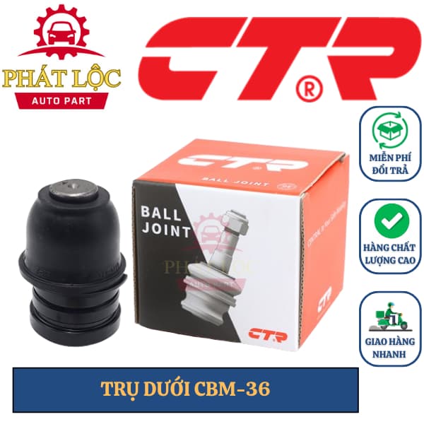 Rotuyn trụ dưới CTR phù hợp với Outlander 2005-2020, Lancer 2007-2020 ( CTR chính hãng)