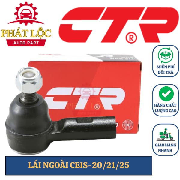Rotuyn lái ngoài CTR phù hợp với Isuzu D-max 2002-2019 ( CTR chính hãng)