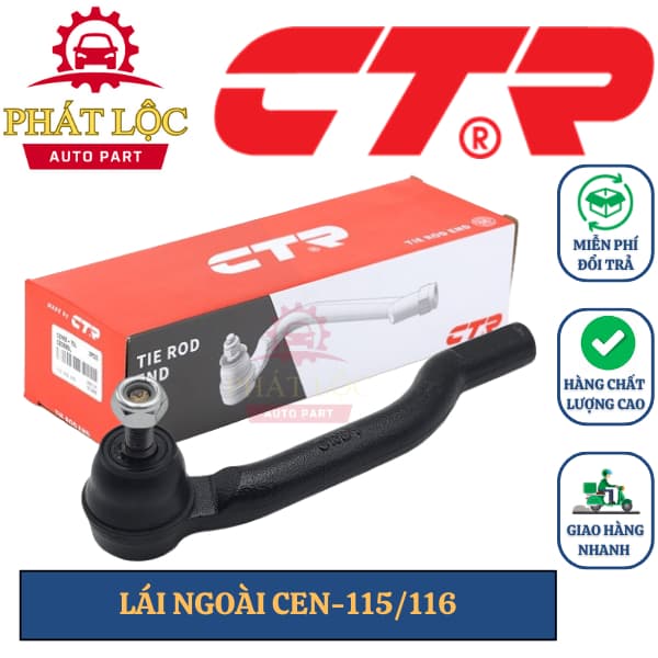 Rotuyn lái ngoài CTR phù hợp với Nissan Livina 2008-2022 ( CTR chính hãng)