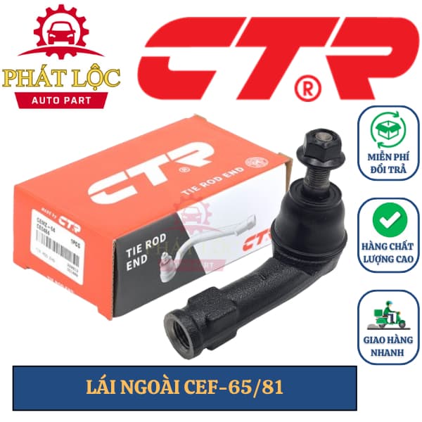 Rotuyn lái ngoài CTR phù hợp với Ford Ecosport 2013-2023, Ford Fiesta 2010-2023 ( CTR chính hãng)