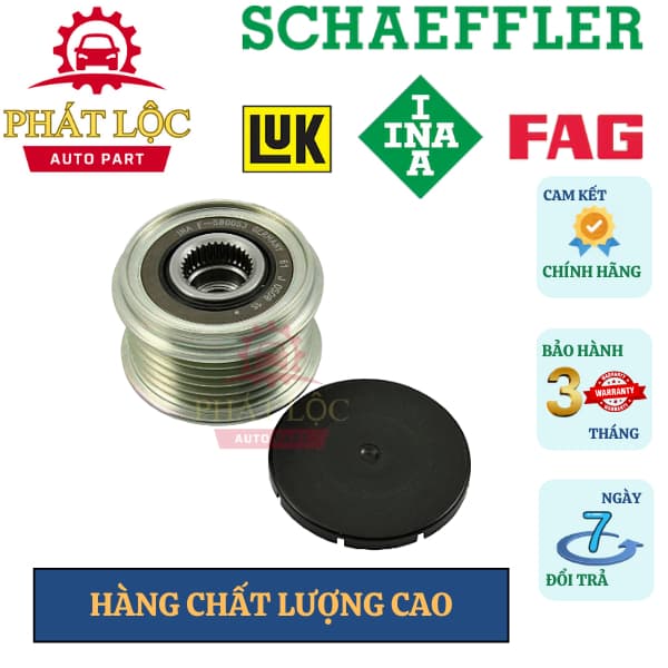 Puly máy phát INA phù hợp với Altis 07-19, Santafe 05-20, Swift 11-21,Sorento 10-15,... ( INA chính hãng) - ảnh 2