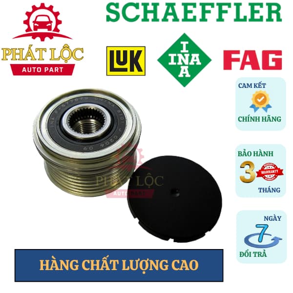 Puly máy phát INA phù hợp với OUTLANDER 2006-2020,Mazda3 2003-2009, Mazda6 2005+,... ( INA chính hãng) - ảnh 2