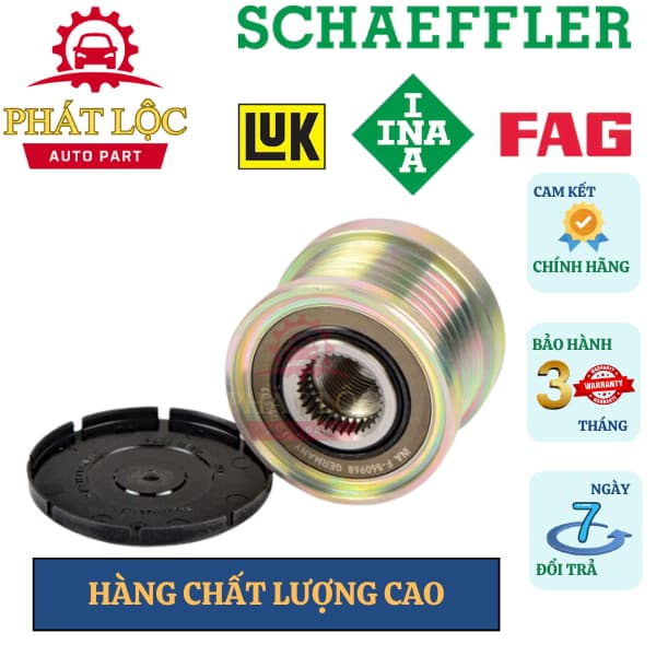 Puly máy phát INA phù hợp với Triton, PEUGEOT 2008 13-19 ( INA chính hãng) - ảnh 2